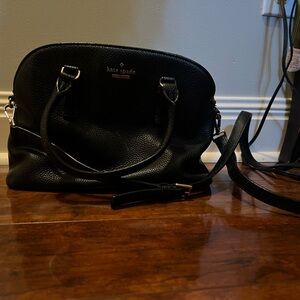 Black Kate Spade leather purse